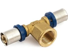GF Presuojamas trišakis GENERAL FITTINGS, DN16 x 1/2, vidinis sr.