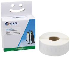 G&amp;G G&amp;G Etiketten 19mm x 51mm sw-ws Komp. m. Dymo 11355/ S0722550