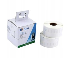 G&amp;G etiketės 36 mm x 89 mm sw-ws Comp. m. Dymo 99012/s0722400
