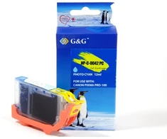 G&amp;G NP-C-0042PC rašalo kasetė, 1 vnt., šviesiai žydra, pakaitinė (10282)