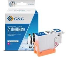 G&amp;G kompatybilny ink / tusz su C13T02H34010, NP-E-0202XLM, magenta