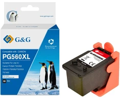 G&amp;G kompatybilny ink / tusz su PG-560XL, NC-RPG560XLBK, juodas, 400s