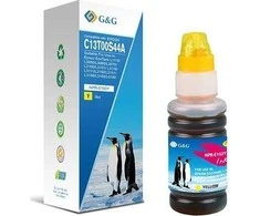 G&amp;G rašalas, suderinamas su C13T00S44A, NPR-E103Y-70ml-B, geltonas
