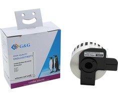 G&amp;G Riedučiai etykiet kompatybilne su Brother DK-22210