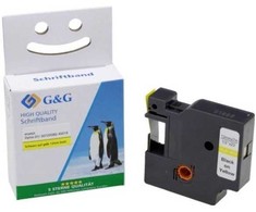 G + G G&amp;G juosta 12mm x 7m sw-gb Komp. m. Dymo D1/ 45018/ S072058