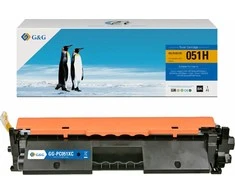Su G&amp;G suderinami dažai su Canon CRG051H, NT-PC051XC, juodi, 4100s, didelės talpos