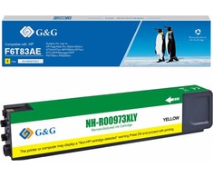 Šuo G&amp;G G&amp;G su F6T83AE, geltonas, 7000s, NH- R00973XLY, HP PageWide Pro 452, Pro 477