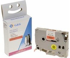 G&amp;G Taśma kompatybilna su Brotherem TZe-431