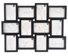 Nuotraukų rėmelis Gift Decor Daugiafunkcis rėmelis 12 nuotraukų, 10 × 15 cm
