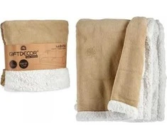 Gift Decor Koc polarowy Kremas Baltas (130 x 170 cm)