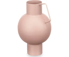 Gift Decor Metalinė vaza, pastelinės spalvos, aukštis 23 cm