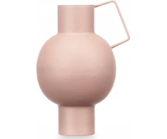 Gift Decor Metalinė vaza, pastelinės spalvos, aukštis 23 cm