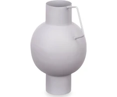 Gift Decor Metalinė vaza, pastelinės spalvos, aukštis 23 cm