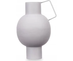 Gift Decor Metalinė vaza, pastelinės spalvos, aukštis 23 cm