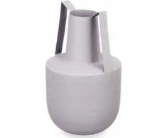 Gift Decor Pastelinės spalvos metalinė vaza su rankenomis, 21 cm
