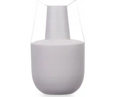Gift Decor Pastelinės spalvos metalinė vaza su rankenomis, 21 cm