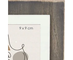 Nuotraukų rėmelis Gift Decor rėmas Namo rėmas 2 nuotraukoms, stovimas, metalinis ir MDF