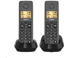 Gigaset Basic 100 Duo Juodas