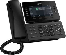 GIGASET P850W IP PRO IP stalinis telefonas, 12,7 cm, 5 colių spalvotas TFT ekranas, 2 USB WLAN jungtys, skirtas P800 KEY PRO išplėtimo moduliui, PoE