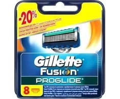 Gillette Fusion ProGlide Skustuvo Vyrams Galvutės, 8 vnt