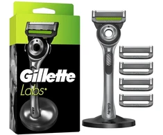 Gillette Labs Razor 5 Blades Stand Sidabrinis