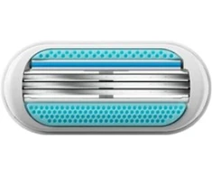 Gillette Venus - Lygūs skutimosi peiliukai moterims - Mėlyni/Balti - 8 vnt.