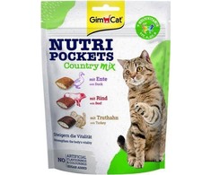 GIM CAT Gimcat Gimcat NutrI Pockets 150g Country Mix