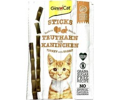 GimCat Sticks Rich in Turkey with Rabbit 4vnt.