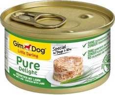 GimCat Pure Delight vištiena su ėriena 85g