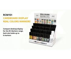 Gimmik AK Interactive: Real Colors Markeriai - RCM151 - Kartono stendas (216)