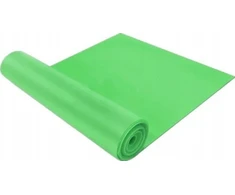 Gimnastikos juosta Guma žalia 1,5m/15cm