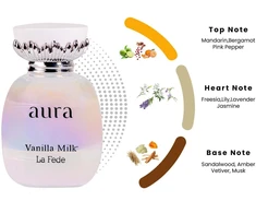 Giordano Amaro La Fede Aura Vanilla Milk EDP parfumuotas vanduo moterims, 100 ml