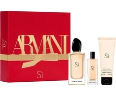 Giorgio Armani Si for Women (Rinkinys Moterims) EDP 100ml +15ml EDP + 75ml Losjonas kūnui