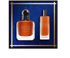Set Emporio Armani: Stronger With You Intensely Eau De Parfum For Men, 100 ml + Stronger With You Intensely Eau De Parfum For Men, 15 ml
