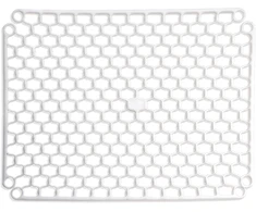 GioStyle Style kriauklės kilimėlis M 32x32x0.3cm baltas