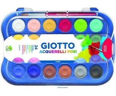 Fila Giotto Dažų akvarelės mini 24