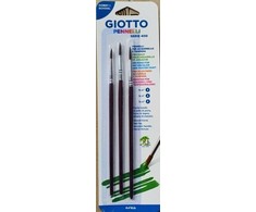pędzle giotto 3 vnt