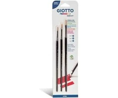 Teptukų rinkinys Fila Giotto Art 400, Nr. 0, 2, 4, 3vnt.