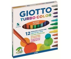 "Turbo Color" rašikliai 12 spalvų Giotto