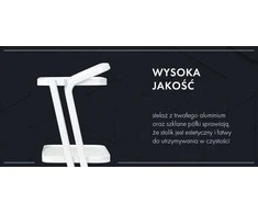 Activeshop Kosmetologinis vežimėlis Pro Ink 6701 Baltas