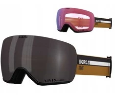 GIRO ARTICLE II CAMP TAN CASSETTE žieminiai akiniai (VIVID-Carl Zeiss SMOKE 19-42% S2 spalvotas veidrodinis lęšis + VIVID-Carl Zeiss INFRARED 50% S1 spalvotas veidrodinis lęšis) (NAUJIENA 2023/2024)