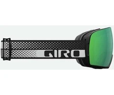GIRO ARTICLE II Juodas &amp; Baltas FLOW žieminiai akiniai (VIVID-Carl Zeiss EMERALD 19-42% S2 spalvotas veidrodinis lęšis + VIVID-Carl Zeiss INFRARED 50% S1 spalvotas veidrodinis lęšis) (NAUJIENA 2023/2024)