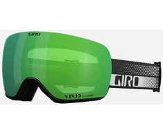 GIRO ARTICLE II Juodas &amp; Baltas FLOW žieminiai akiniai (VIVID-Carl Zeiss EMERALD 19-42% S2 spalvotas veidrodinis lęšis + VIVID-Carl Zeiss INFRARED 50% S1 spalvotas veidrodinis lęšis) (NAUJIENA 2023/2024)