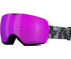 „Giro GIRO ARTICLE II Juodas &amp; Pilkas BOTNICAL LX“ žieminiai akiniai (ryškiai rožiniai 27 % S2 spalvoti veidrodiniai lęšiai + ryškiai rožiniai 50 % S1 infraraudonųjų spindulių veidrodiniai lęšiai)