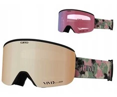 GIRO AXIS Žalias MARBLE žieminiai akiniai (VIVID-Carl Zeiss VIVID PETROL 19-42% S2 spalvoti veidrodiniai lęšiai + VIVID-Carl Zeiss INFRARED 58% S1 spalvoti veidrodiniai lęšiai) (NAUJIENA 2024/2025)