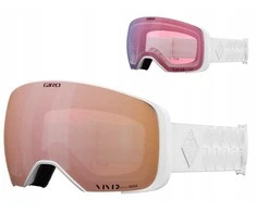GIRO COMP WITE BLISS žieminiai akiniai (VIVID-Carl Zeiss ROSE GOLD 19-42% S2 spalvoti veidrodiniai lęšiai + VIVID-Carl Zeiss INFRARED 50% S1 spalvoti veidrodiniai lęšiai) (NAUJIENA 2024/2025)