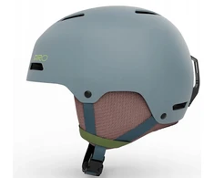 Giro GIRO CRUE vaikiškas žieminis šalmas matinės šviesiai mėlynos spalvos namukas, S dydis (52-55,5 cm)