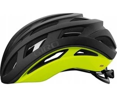 Giro GIRO HELIOS SPHERICAL MIPS kelio šalmas matinis juodas fade highlight geltonas dydis S (51-55 cm) (NAUJIENA)
