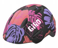 GIRO SCAMP matinis juodas floral dydis XS (45-49 cm)