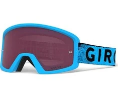 Giro GGoogle GIRO BLOOK MTB mėlyna hipnozė (Žarna Dangaus veidrodžio VIVID- Carl Zeiss TRAIL + Skaidrus stiklas 99% S0)